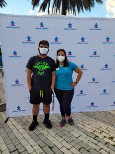 ABLE Ambassador Vilma and her son